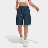 Pantalones Cortos Cargo Femeninos de Verano