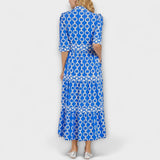 Sofia - Vestido Midi con Cadenas