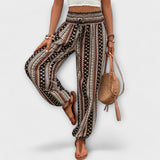 Scarlett - Pantalones con gráficos étnicos