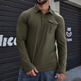 José - Camisa casual con bolsillos