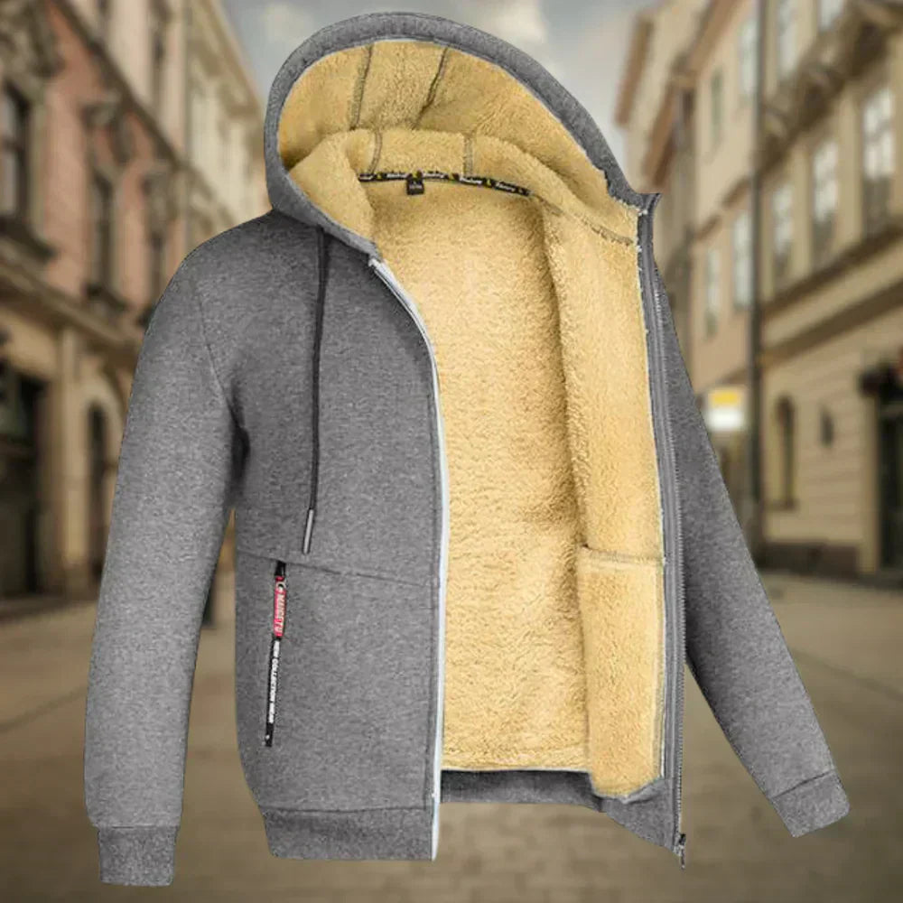 Lourenço - Sudadera de forro polar para hombres