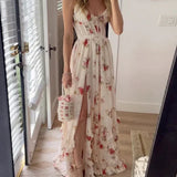 Sónia - Vestido midi con estampado floral