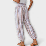 Scarlett - Pantalones con gráficos étnicos