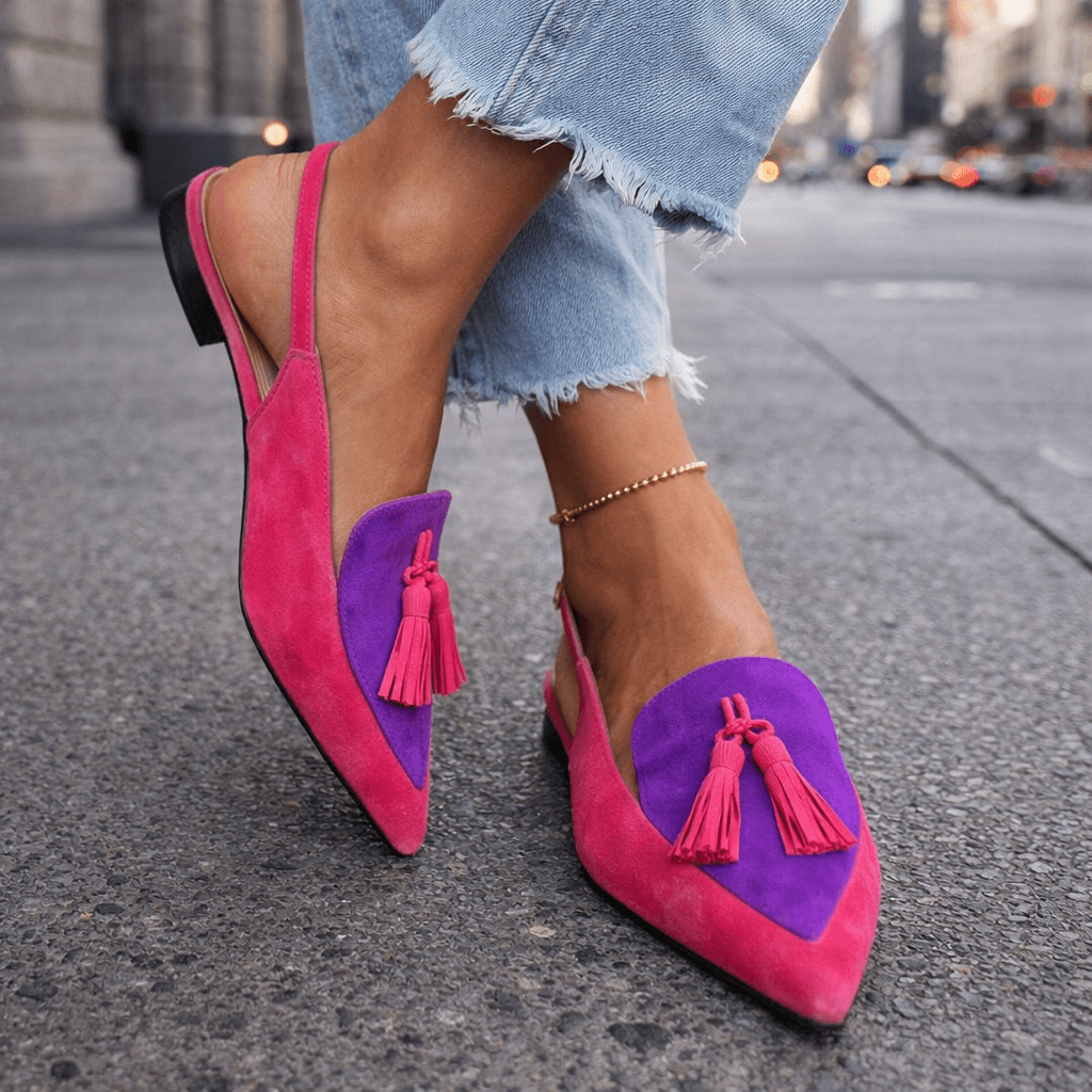 Eliza | Sandalias con Tiras y Flecos