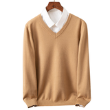 Belmiro - Suéter de Cuello en V para Hombres