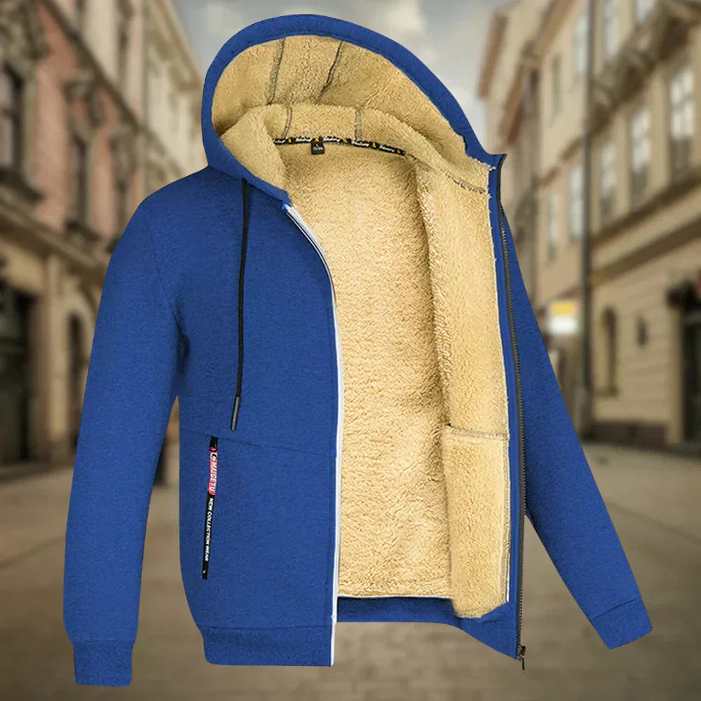 Lourenço - Sudadera de forro polar para hombres