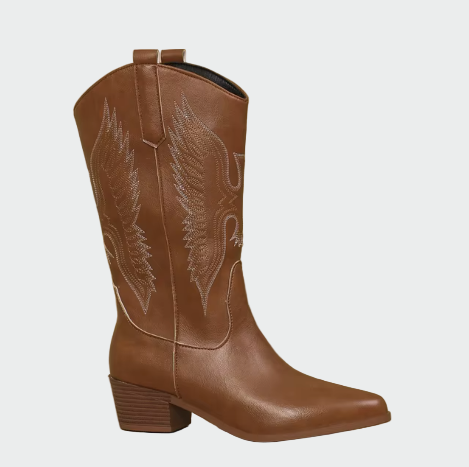 Botas de vaquero occidentales de piel