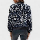 Raquel - Abrigo de Leopardo Elegante