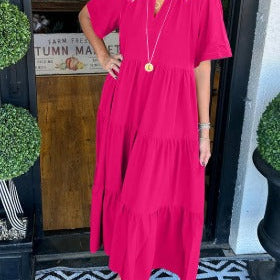 Carlota - Vestido Maxi con Movimiento