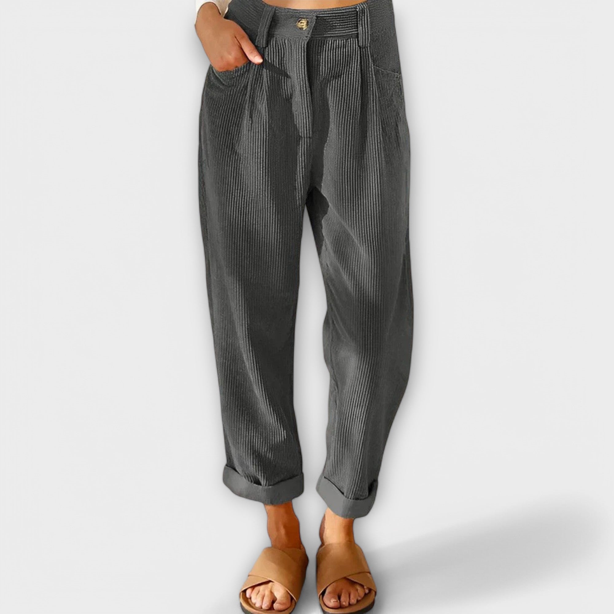 Jana - Pantalones de pana modernos