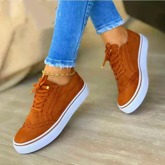 Xana - Zapatillas con Cordones para Mujer