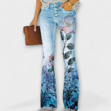 Alexandra - Pantalones con flores