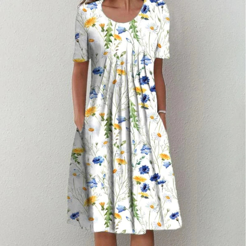 Marta - Vestido Midi con Capas