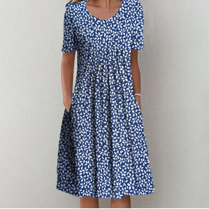 Marta - Vestido Midi con Capas
