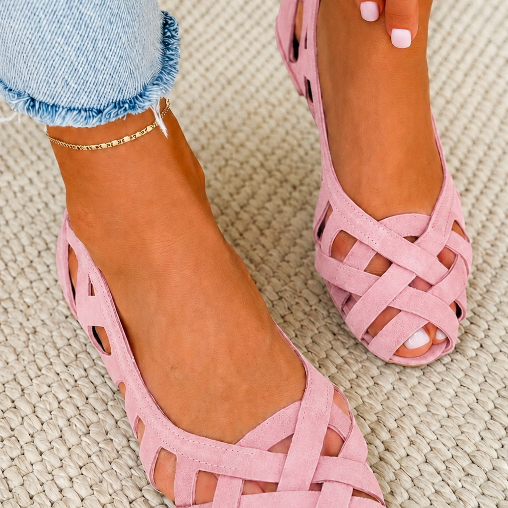SANDALIAS ENTRELAZADAS VERANO VIBRANTE CATERINA