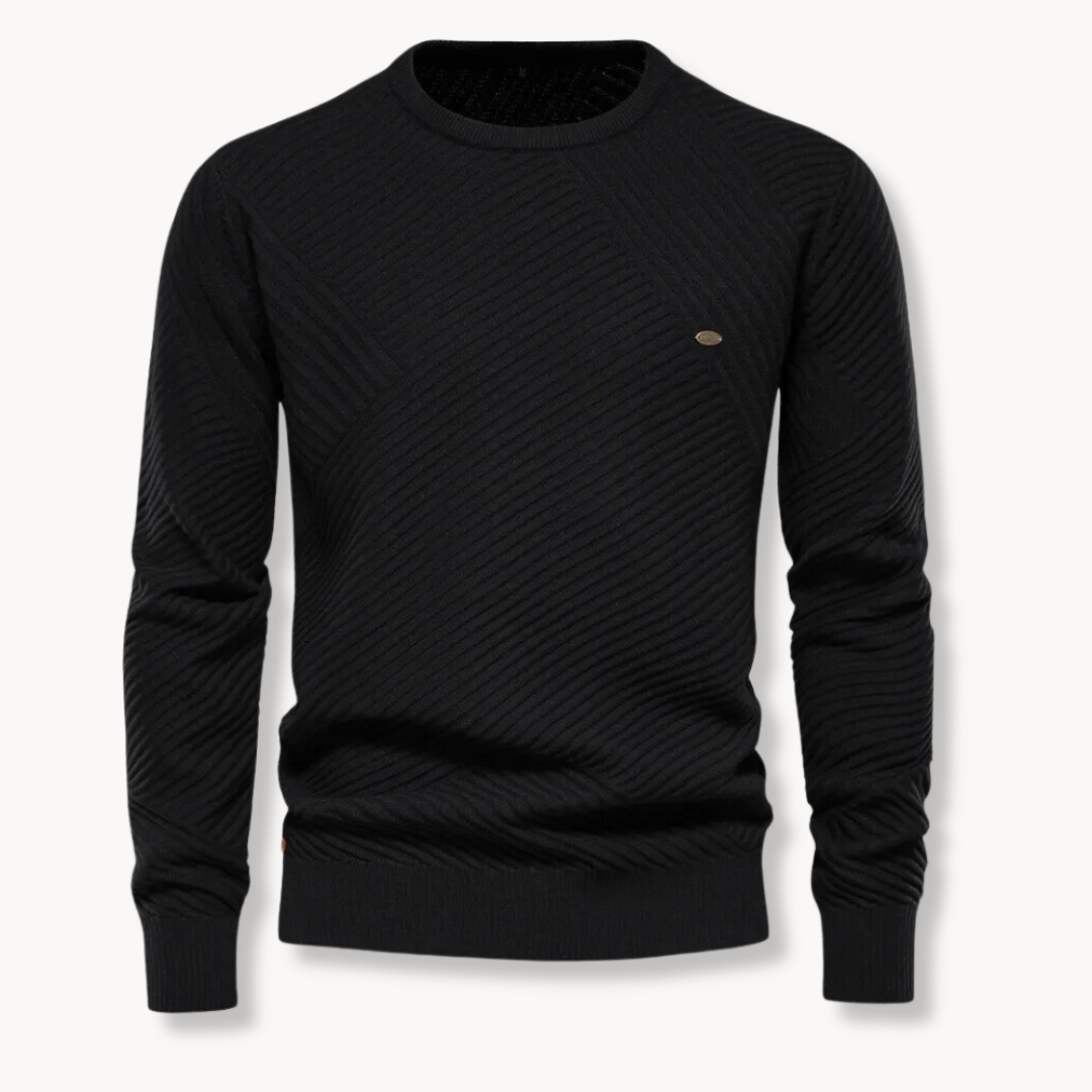 Miguel - Pullover Cuello Redondo Canalé