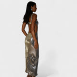 Sparkle Silver - Vestido de gala noche