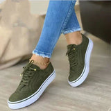 Xana - Zapatillas con Cordones para Mujer