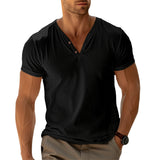 Camisa Henley - Corte Ajustado Movimiento