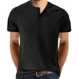 Camisa Henley - Abertura de Botones