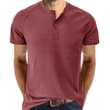 Camisa Henley - Abertura de Botones