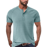 Camisa Henley - Abertura de Botones