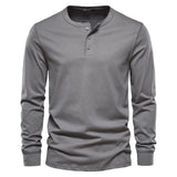 Camisa Henley - Mezcla Suave Transpirable