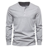 Camisa Henley - Mezcla Suave Transpirable