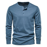 Camisa Henley - Mezcla Suave Transpirable