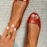 SANDALIAS DORADAS CONFORT CHIC ADELINA