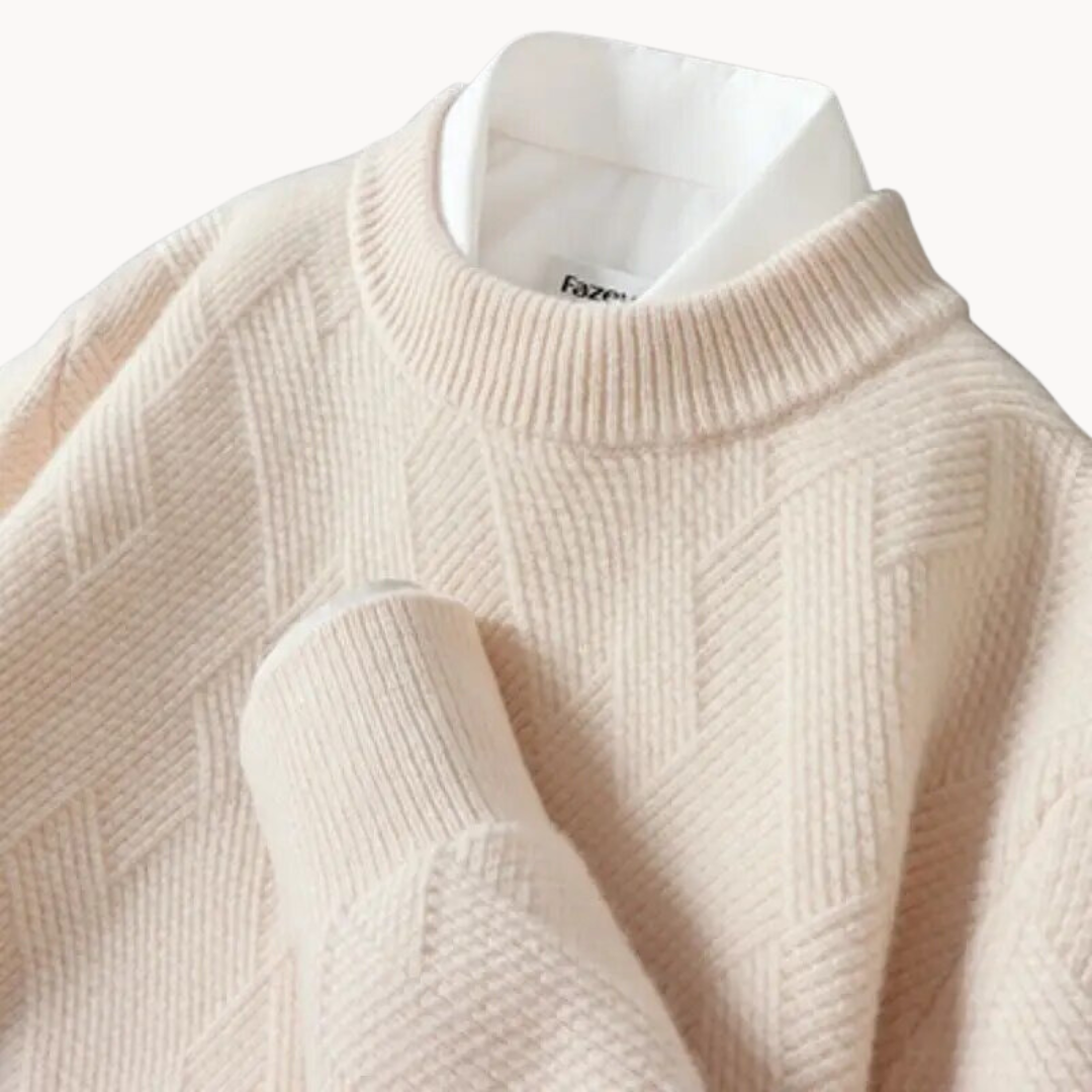 Valentino - Suéter de Malha Jacquard