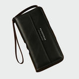 Cartera de cuero atemporal