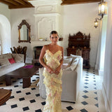 Julieta - Vestido Largo con Volantes