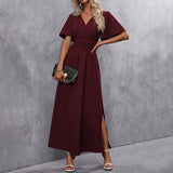 Eterna - Vestido Maxi Elegante Negro