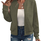 Dora - Chaqueta bomber estructurada