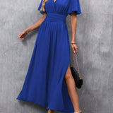 Eterna - Vestido Maxi Elegante Negro