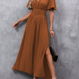 Eterna - Vestido Maxi Elegante Negro