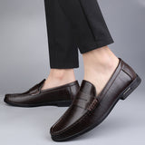 Guilherme - Zapatos de cuero auténtico