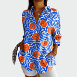 Camisa estilosa con estampado floral