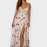Sónia - Vestido midi con estampado floral
