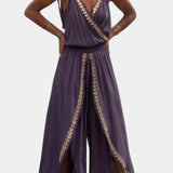 Lorena - Vestido Mono Detalles Dorados