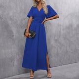 Eterna - Vestido Maxi Elegante Negro
