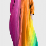 Ana - Vestido Fluido con Estampado