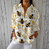 Brigite - Blusa Abeja Ligera Confortable