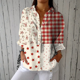 Ana - Blusa con Estampado Campestre