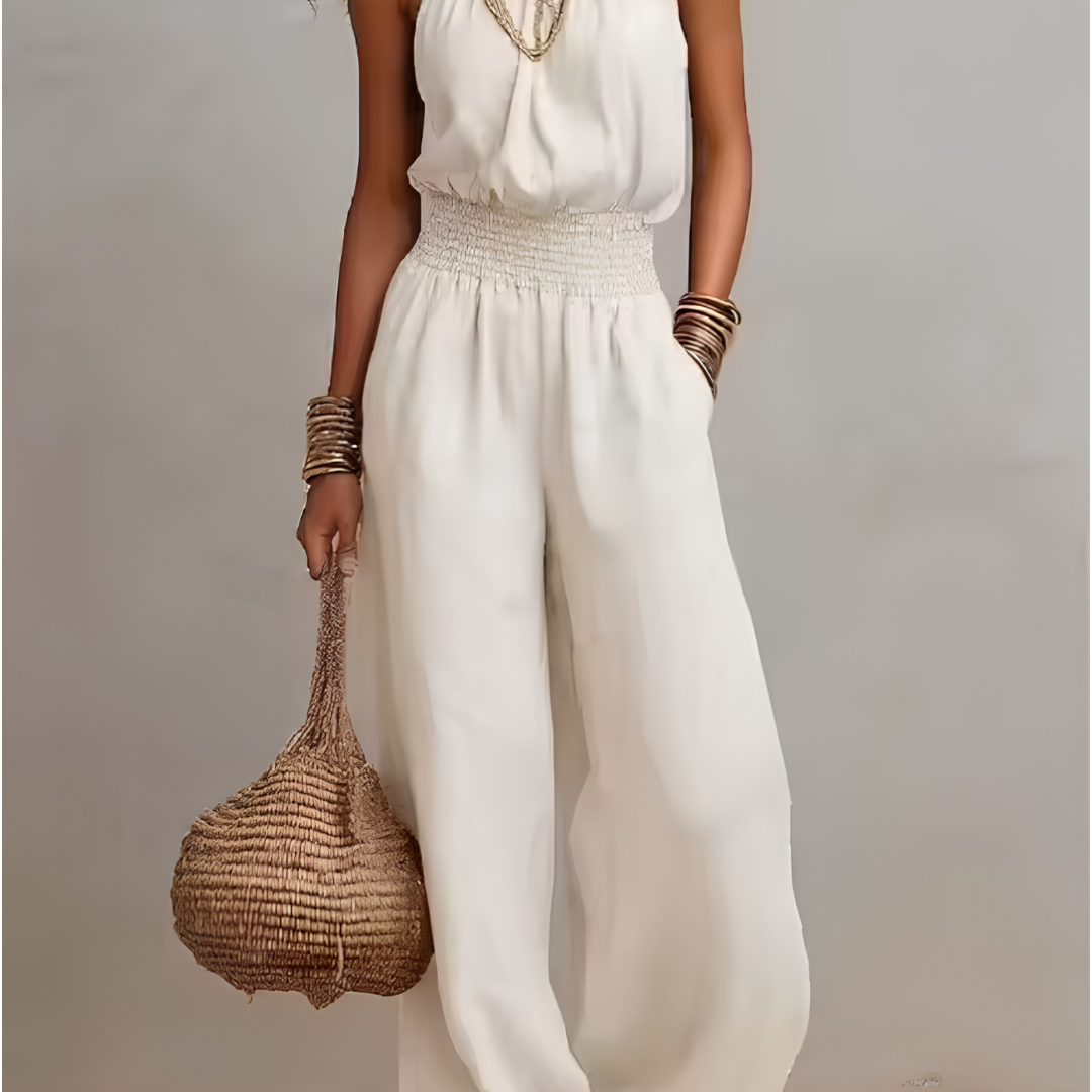 Valéria | Mono Elegante con Halter