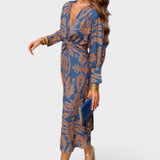 Sabrina - Vestido midi sofisticado