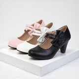 Bela - Tacones con Lazo