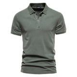 Polo - Cuello Canalé Tres Botones