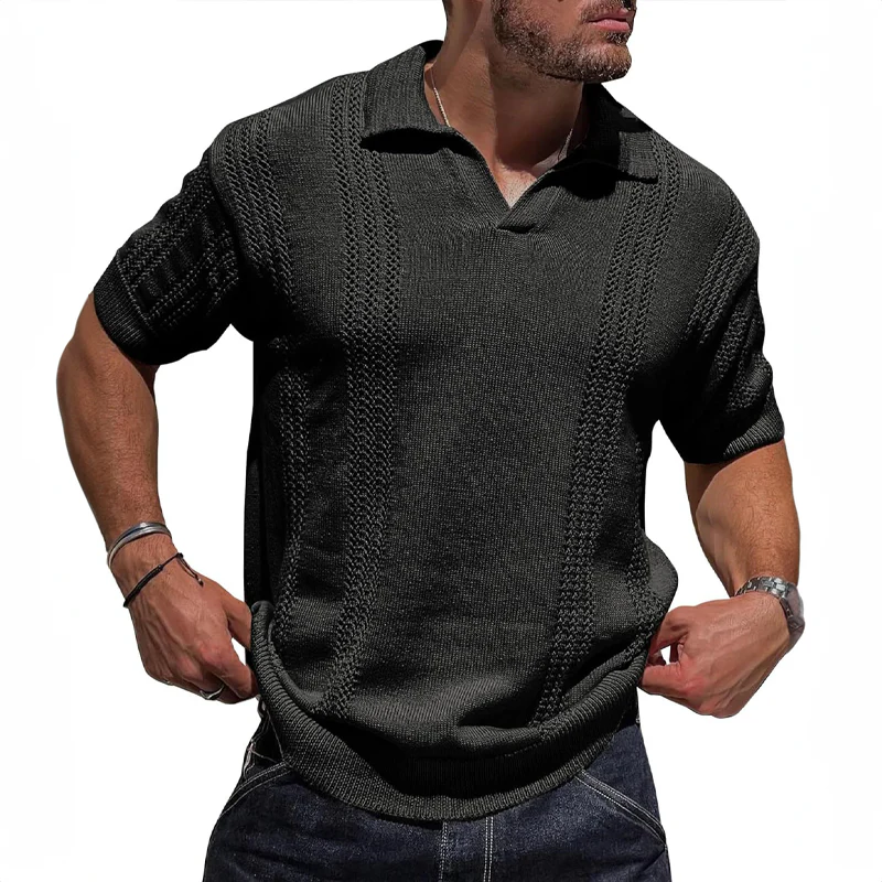 Camisa Polo - Mezcla de Tejido Transpirable